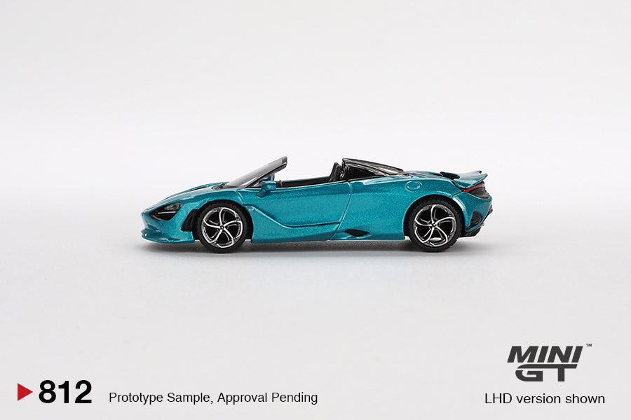 Mini GT: McLaren 750S Spider - Belize Blue