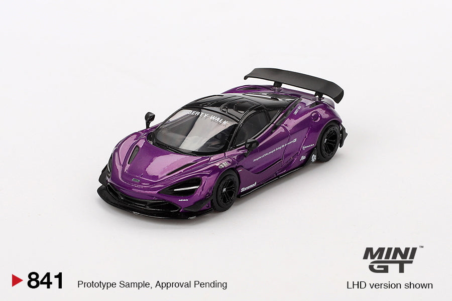 Mini GT: McLaren 720s LB-Works – Purple – GP Mini Auto
