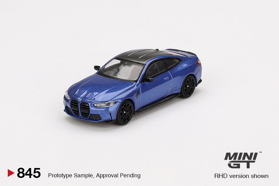 Mini GT: BMW M4 Competition G82 - Portimao Blue – GP Mini Auto