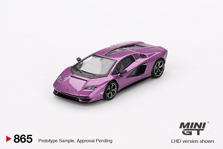 Mini GT: Lamborghini Countach LPI 800-4 – Viola 30th