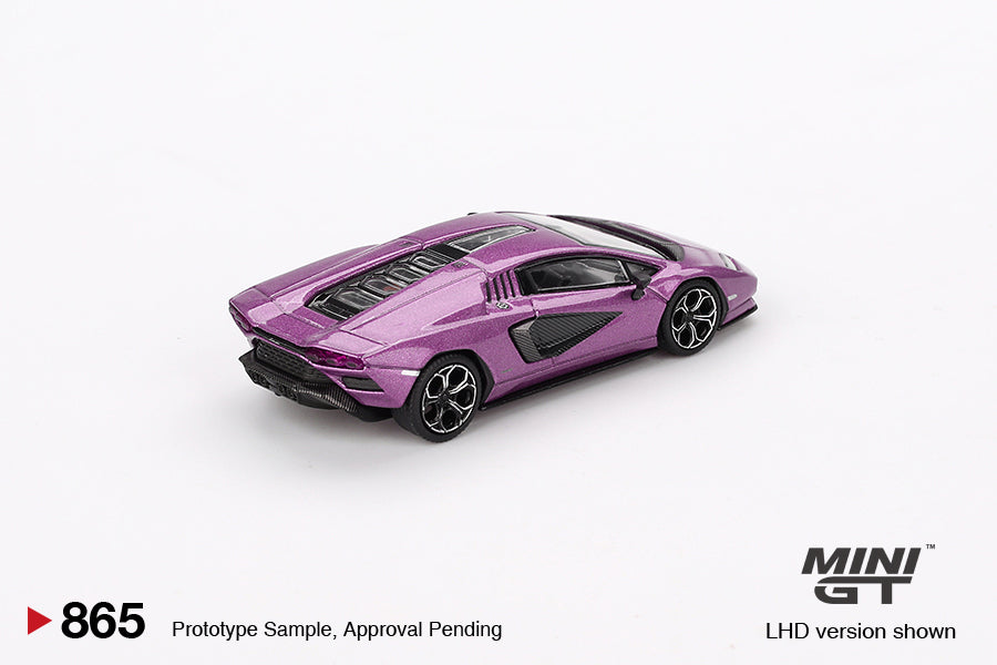 Mini GT: Lamborghini Countach LPI 800-4 – Viola 30th