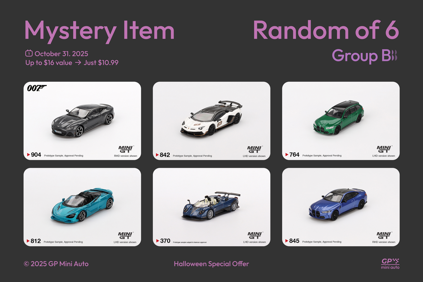 Halloween Special: Mystery Item Group B (Random of 6)