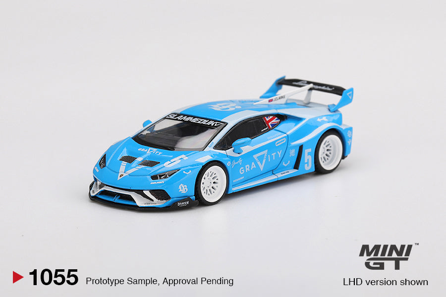 [Preorder] Mini GT: LB-Works Lamborghini Huracán GT GRAVITY – Blue