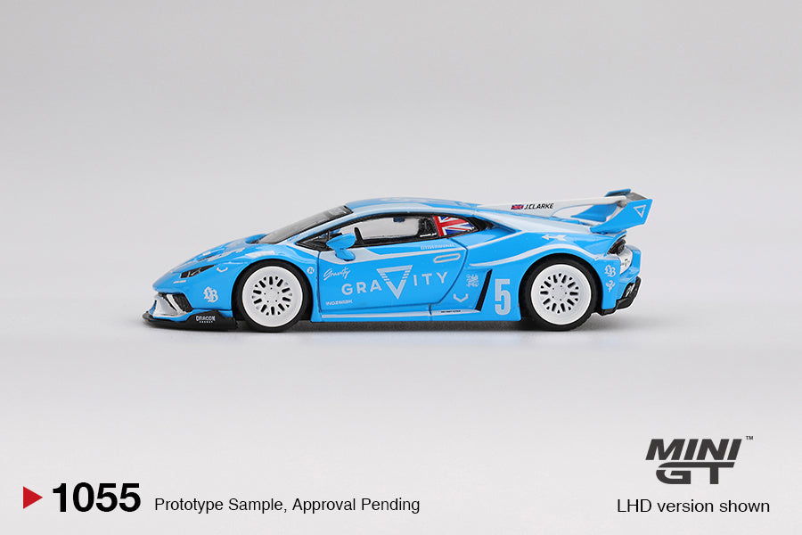 Preorder] Mini GT: LB-Works Lamborghini Huracán GT GRAVITY – Blue