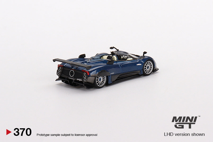 Mini GT: Pagani Zonda HP Barchetta - Blue Tricolore
