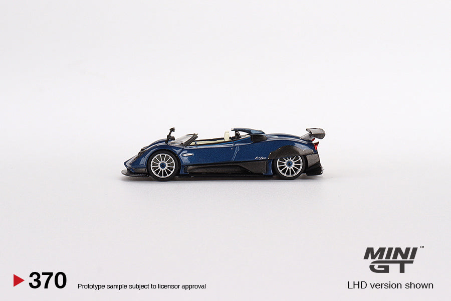 Mini GT: Pagani Zonda HP Barchetta - Blue Tricolore