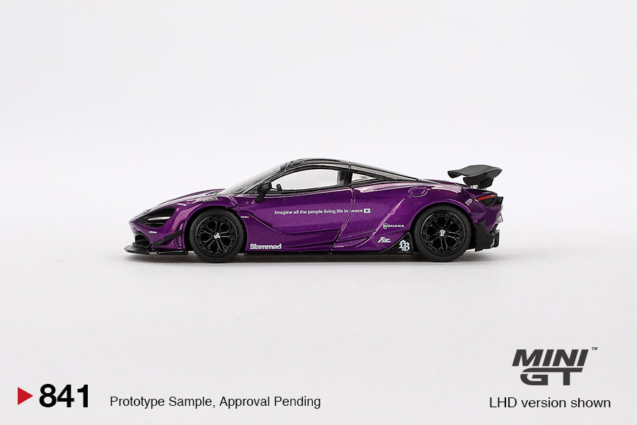 [Preorder] Mini GT:  McLaren 720s LB-Works – Purple