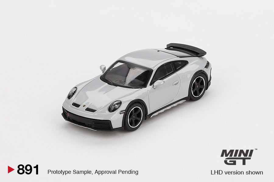 Mini GT:  Porsche 911 Dakar – Ice Gray Metallic