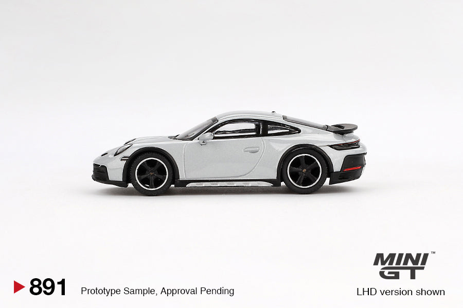 Mini GT:  Porsche 911 Dakar – Ice Gray Metallic