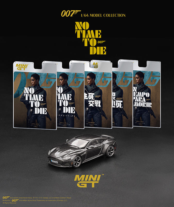 Mini GT: Aston Martin DBS James Bond 007 ”No Time To Die”