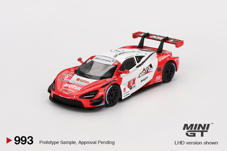 Mini GT: McLaren 720S GT3 Evo Pfaff Motorsports 2024 IMSA Laguna Seca