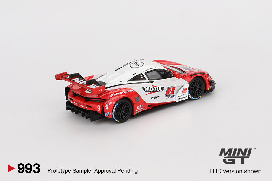 Mini GT: McLaren 720S GT3 Evo Pfaff Motorsports 2024 IMSA Laguna Seca