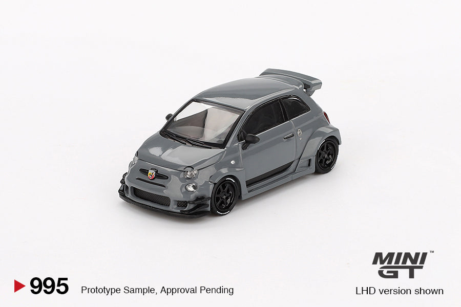 Mini GT: Abarth 595 LB-WORKS x Abas Works – Grey