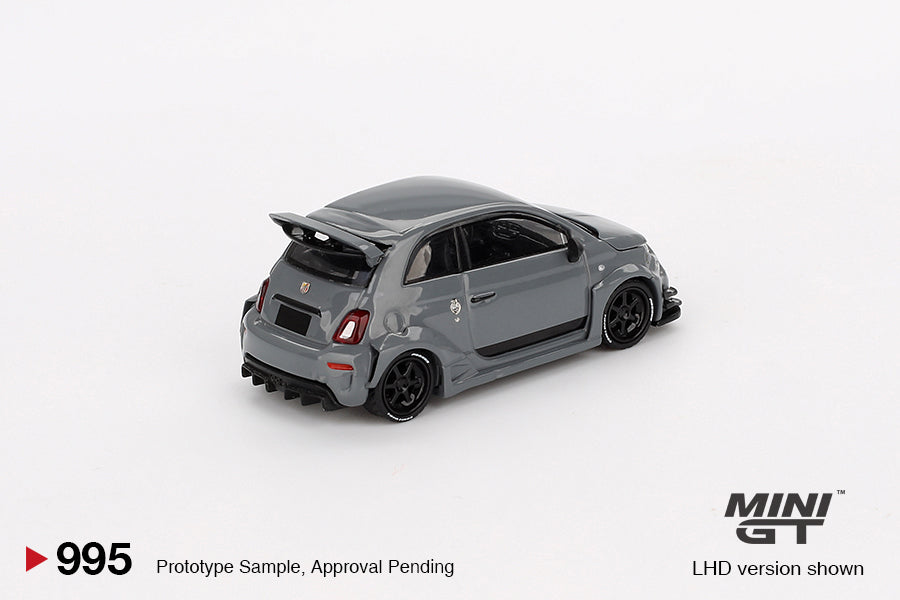 Mini GT: Abarth 595 LB-WORKS x Abas Works – Grey