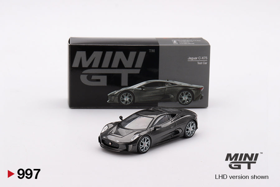Mini GT: Jaguar C-X75 Test Car – Black