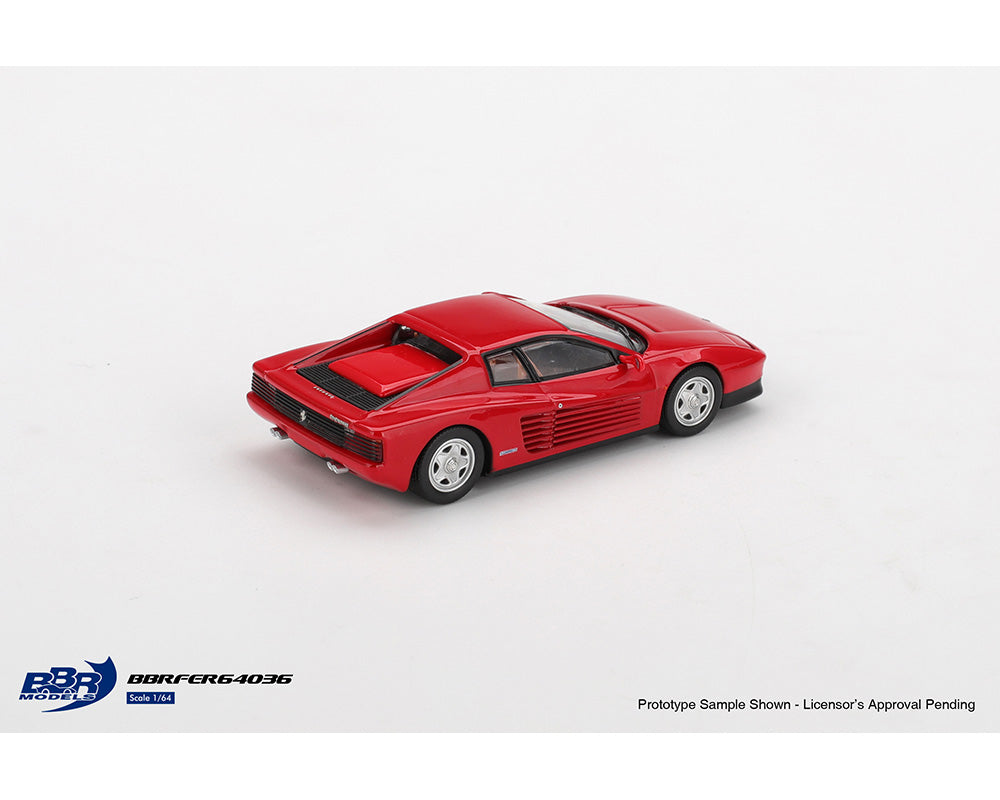 [Preorder] BBR 1:64 1987 Ferrari Testarossa – Rosso Corsa
