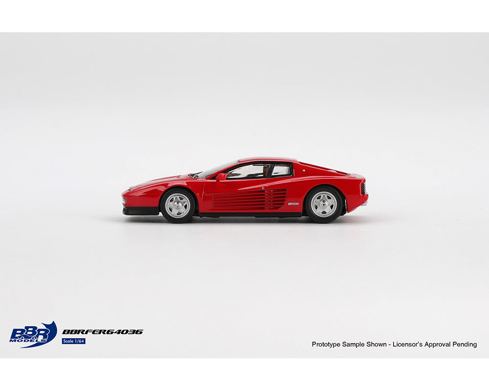 [Preorder] BBR 1:64 1987 Ferrari Testarossa – Rosso Corsa