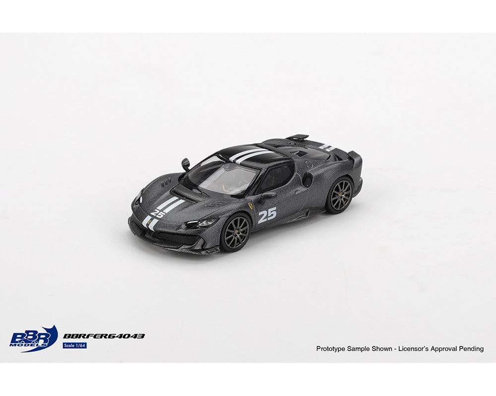 [Preorder] BBR 1:64 Ferrari 296 Speciale – Grigio Silverstone Opaco