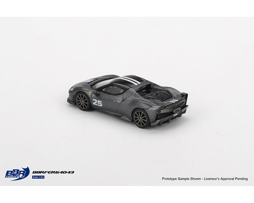 [Preorder] BBR 1:64 Ferrari 296 Speciale – Grigio Silverstone Opaco