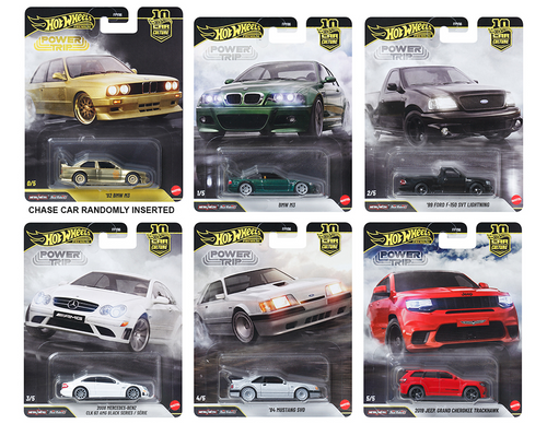 Hot Wheels: Car Culture 10th Anniversary 2026 R Case - Set of 5