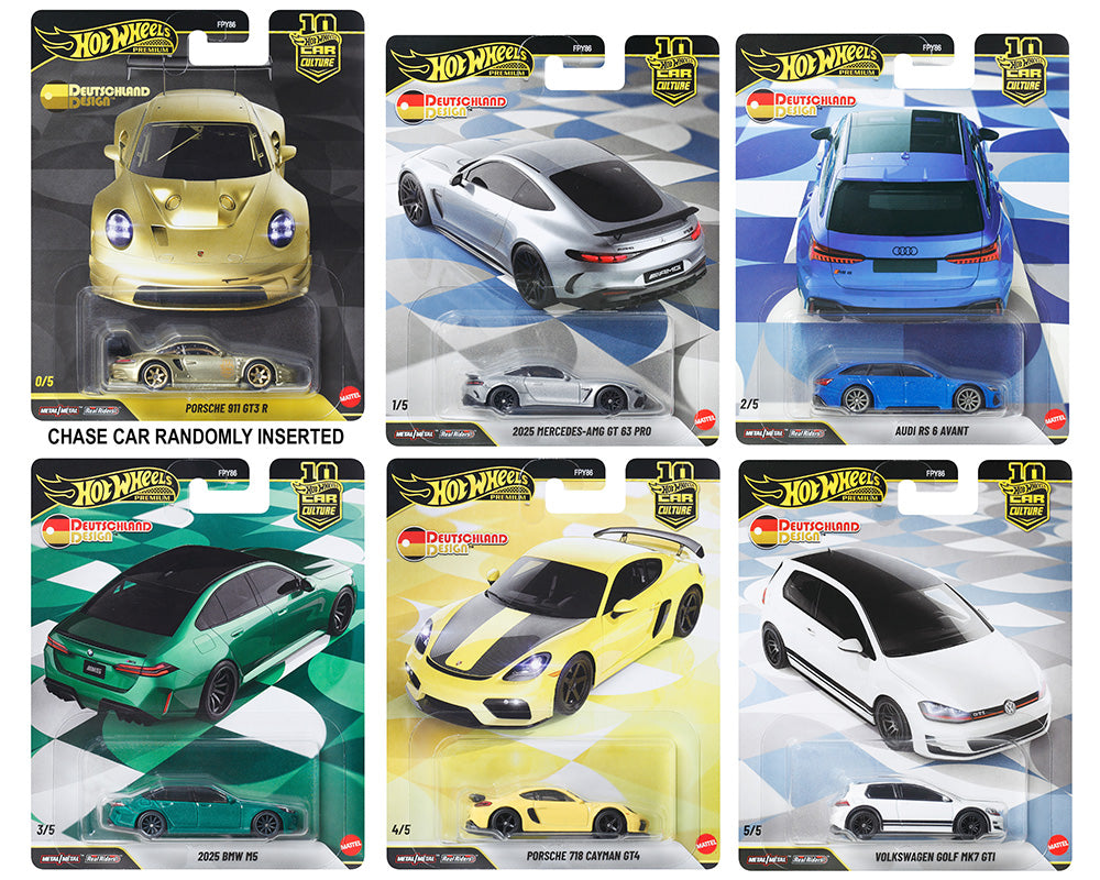 [Preorder] Hot Wheels 1:64 Car Culture 10th Anniversary 2026 W Case – DEUTSCHLAND DESIGN