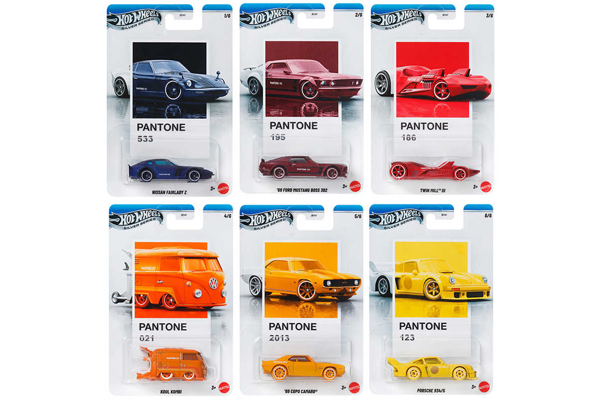 [Pre-Order] HW Silver Series - Case of 10 - Pantone A Assortment 2025