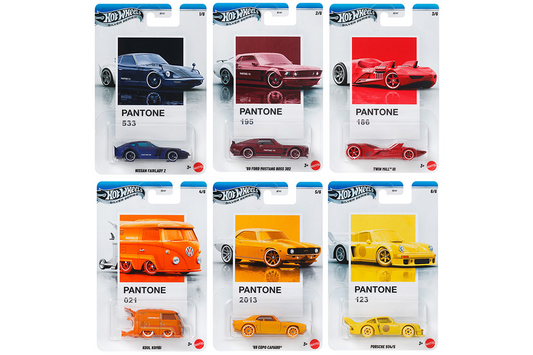 [Pre-Order] HW Silver Series - Case of 10 - Pantone A Assortment 2025