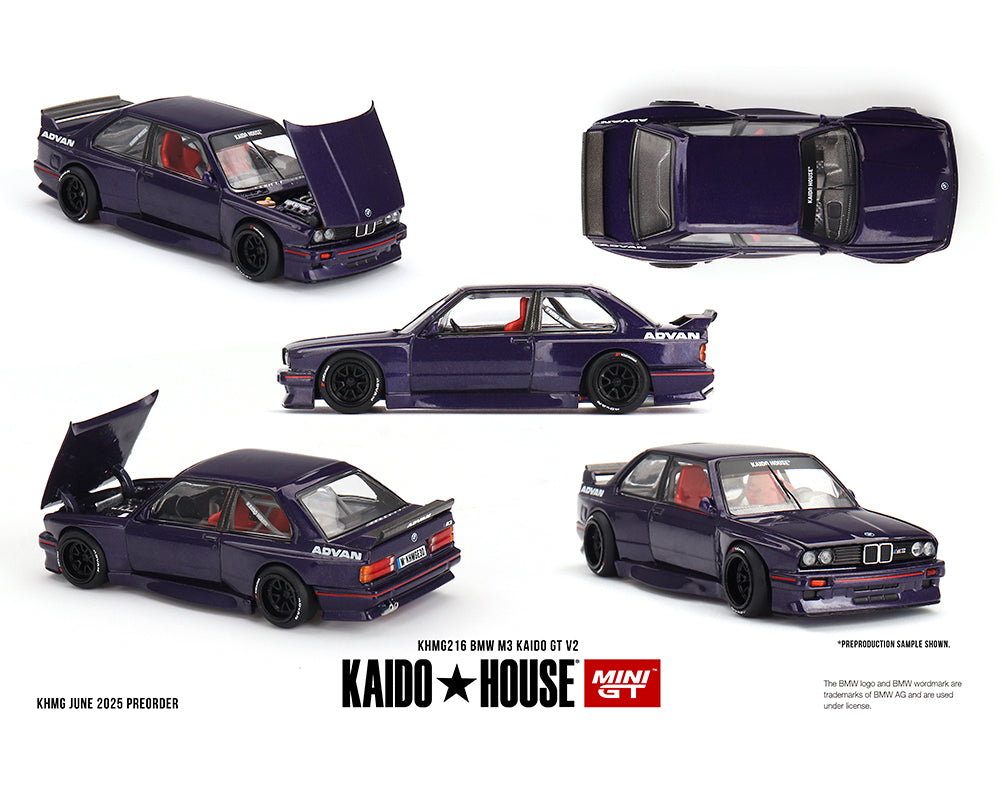 [Preorder] Kaido House x Mini GT BMW M3 Kaido GT V2- Purple