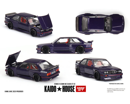 [Preorder] Kaido House x Mini GT BMW M3 Kaido GT V2- Purple