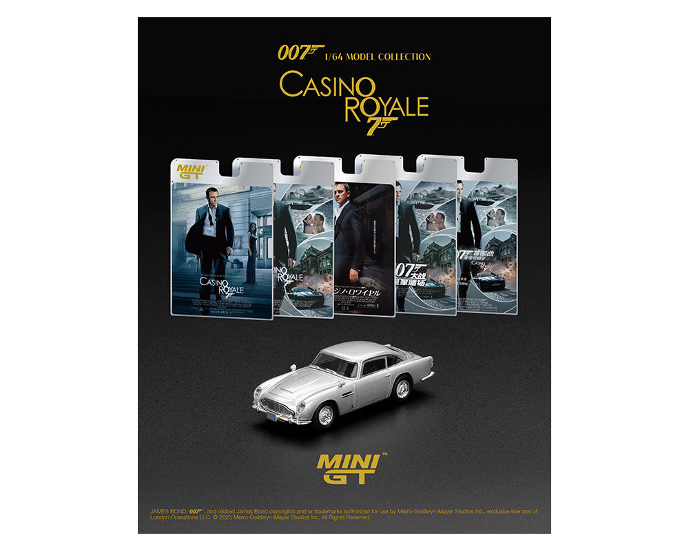 [Preorder] Mini GT: James Bond Aston Martin DB5 Casino Royale – English Packaging