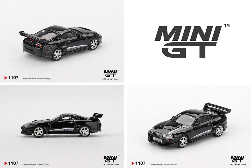 Preorder] Mini GT: Toyota Supra VeilSide Combat V-II – Black – GP