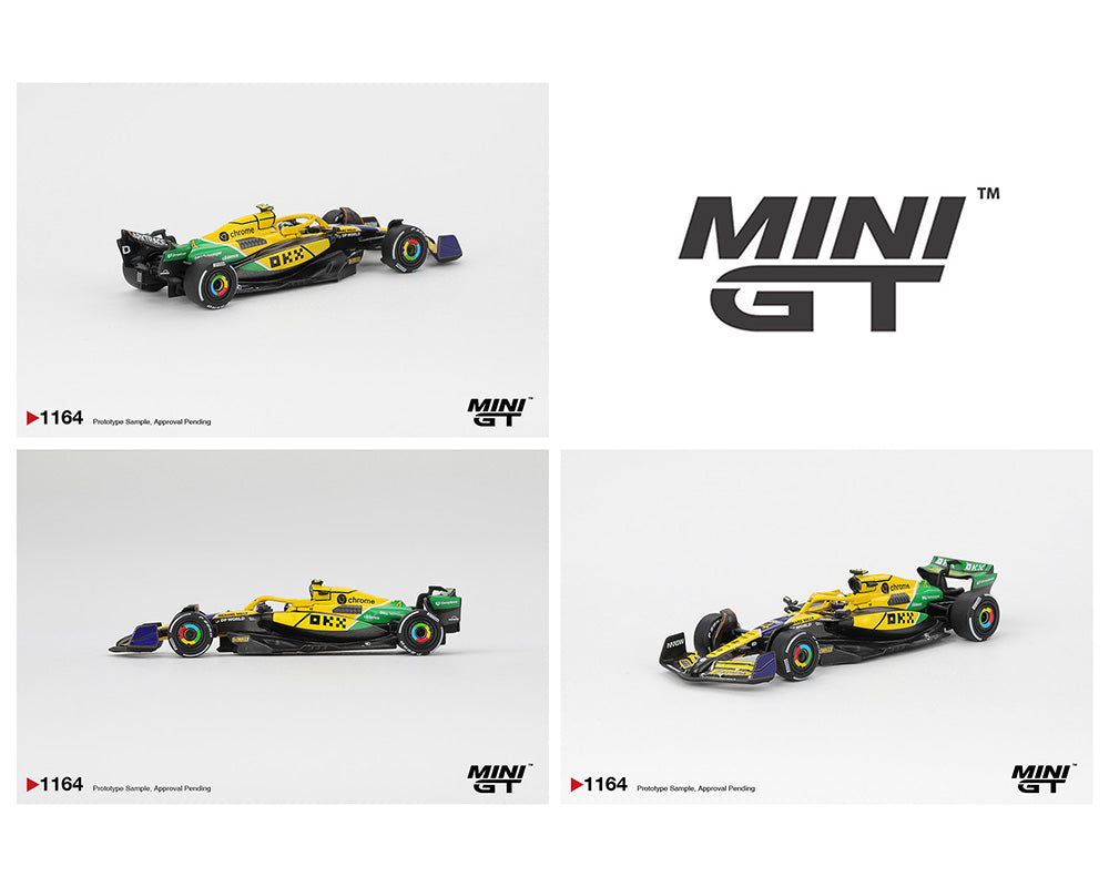 [Preorder] Mini GT: McLaren MCL38 #4 Lando Norris 2024 F1 2024 Monaco GP