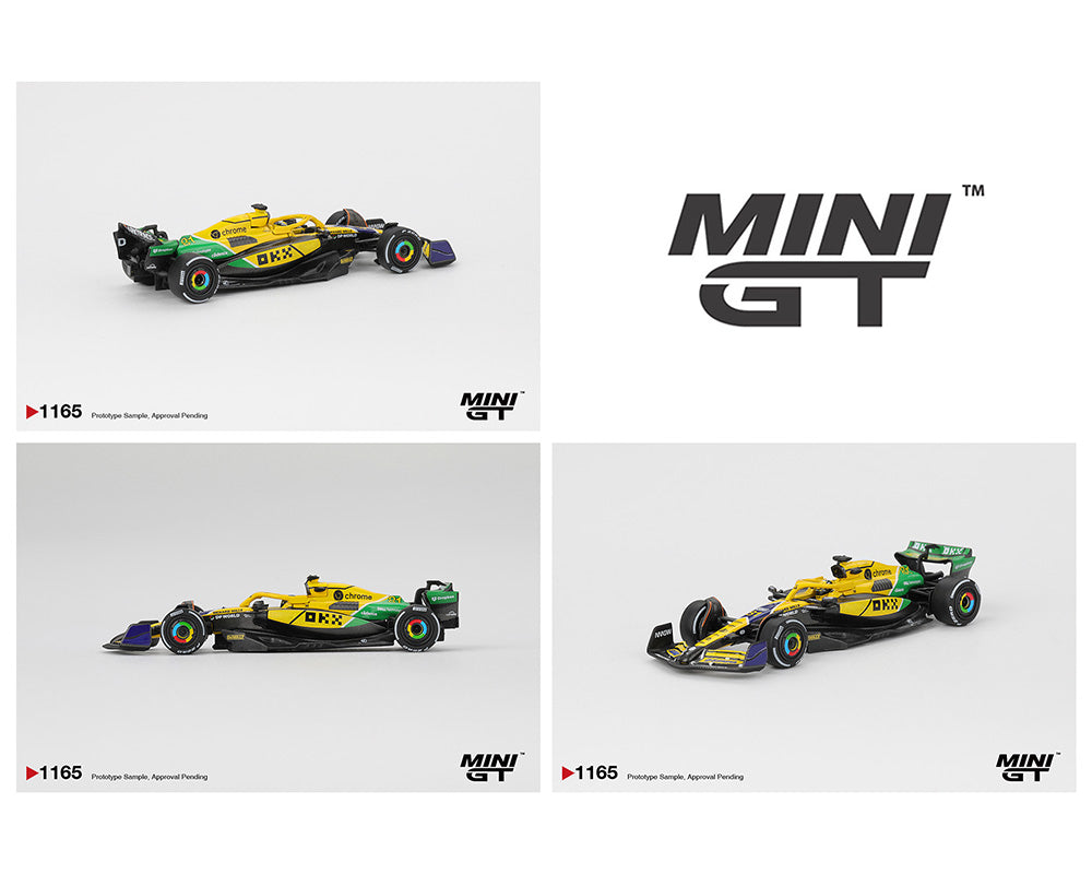 [Preorder] Mini GT: McLaren MCL38 #81 Oscar Piastri 2024 F1 2024 Monaco GP 2nd Place