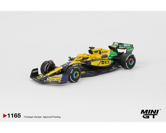 [Preorder] Mini GT: McLaren MCL38 #81 Oscar Piastri 2024 F1 2024 Monaco GP 2nd Place