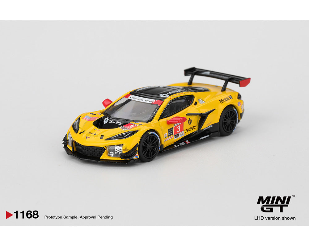 [Preorder] Mini GT: Chevrolet Corvette Z06 GT3.R #3 Corvette Racing by Pratt Miller Motorsports 2025 IMSA Daytona 24 Hrs