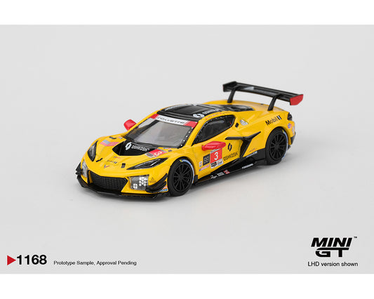 [Preorder] Mini GT: Chevrolet Corvette Z06 GT3.R #3 Corvette Racing by Pratt Miller Motorsports 2025 IMSA Daytona 24 Hrs