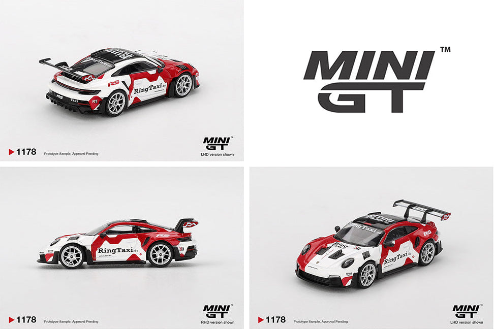 [Preorder] Mini GT: Porsche 911(992) GT3 RS Weissach RingTaxi.com