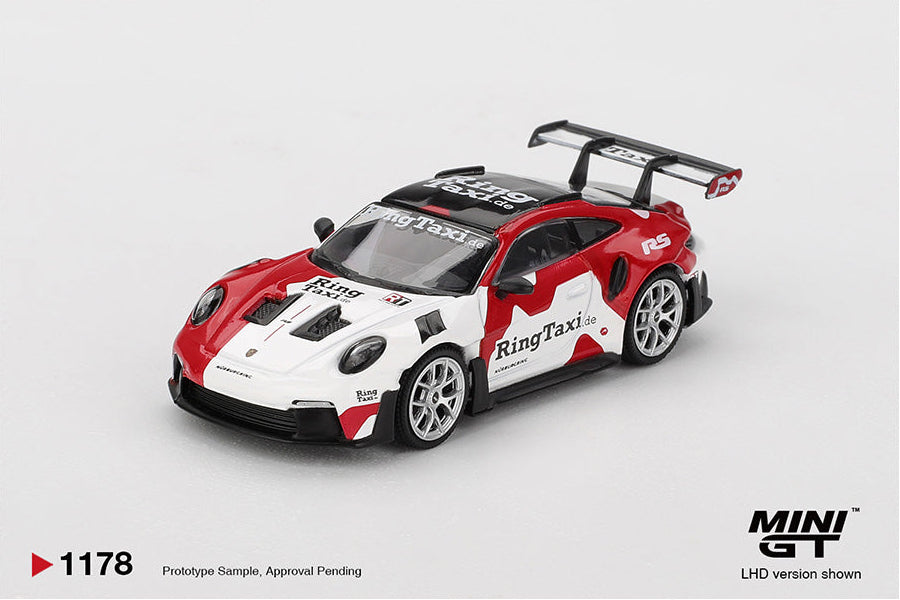 [Preorder] Mini GT: Porsche 911(992) GT3 RS Weissach RingTaxi.com