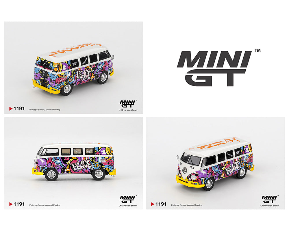 [Preorder] Mini GT: Volkswagen T1 Microbus Mizu Design – New Tooling!