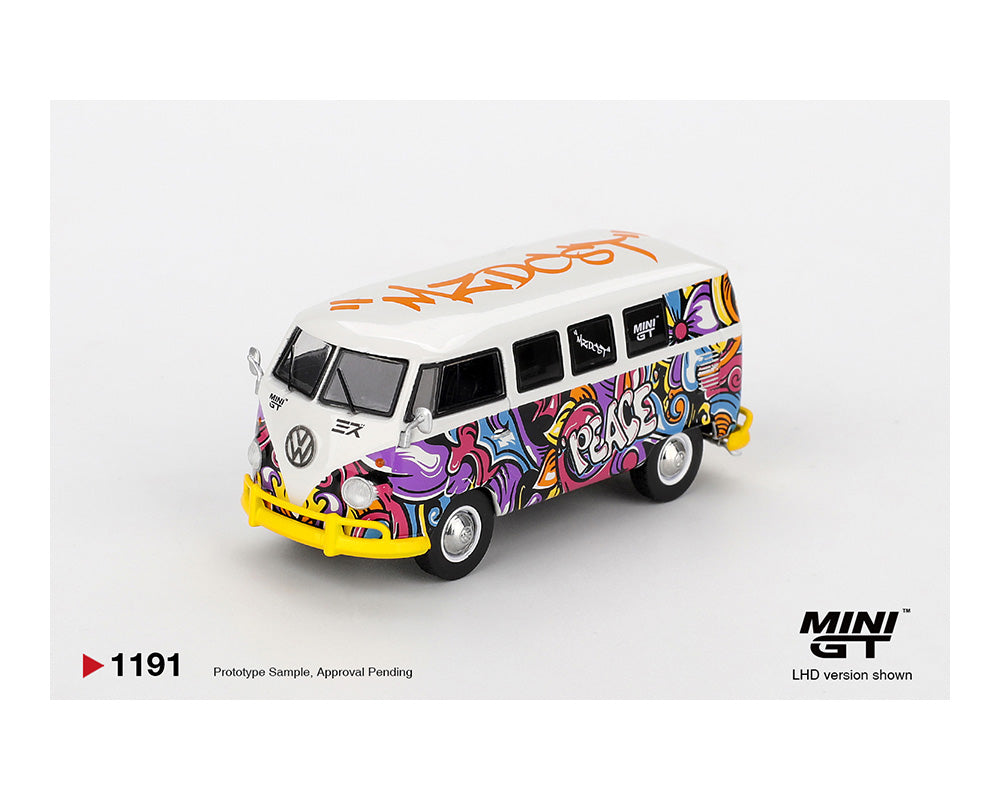 [Preorder] Mini GT: Volkswagen T1 Microbus Mizu Design – New Tooling!