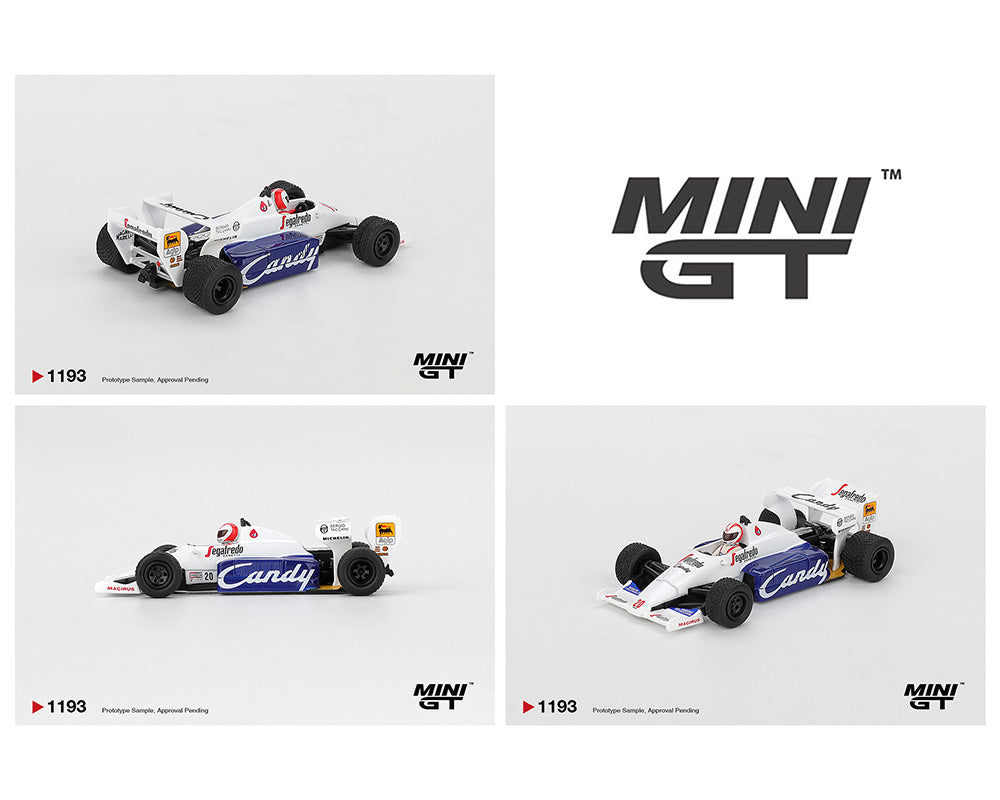 [Preorder] Mini GT: Toleman TG184 #20 Johnny Cecotto 1984 Monaco Grand Prix