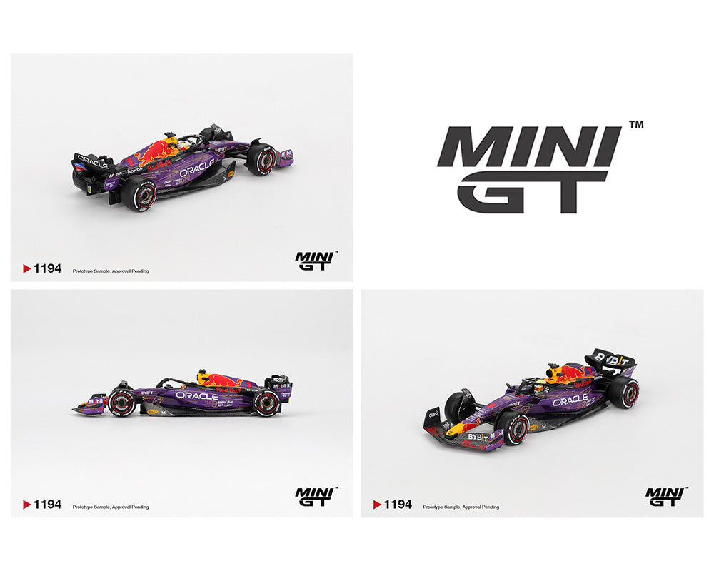 [Preorder] Mini GT: Oracle Red Bull Racing RB19 #1 Max Verstappen 2023 F1 2023 Las Vegas GP Winner