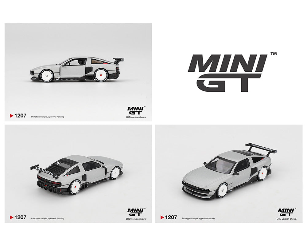 [Preorder] Mini GT: Hyundai Concept N Vision 74 (VP2) – Silver – Korea Exclusive