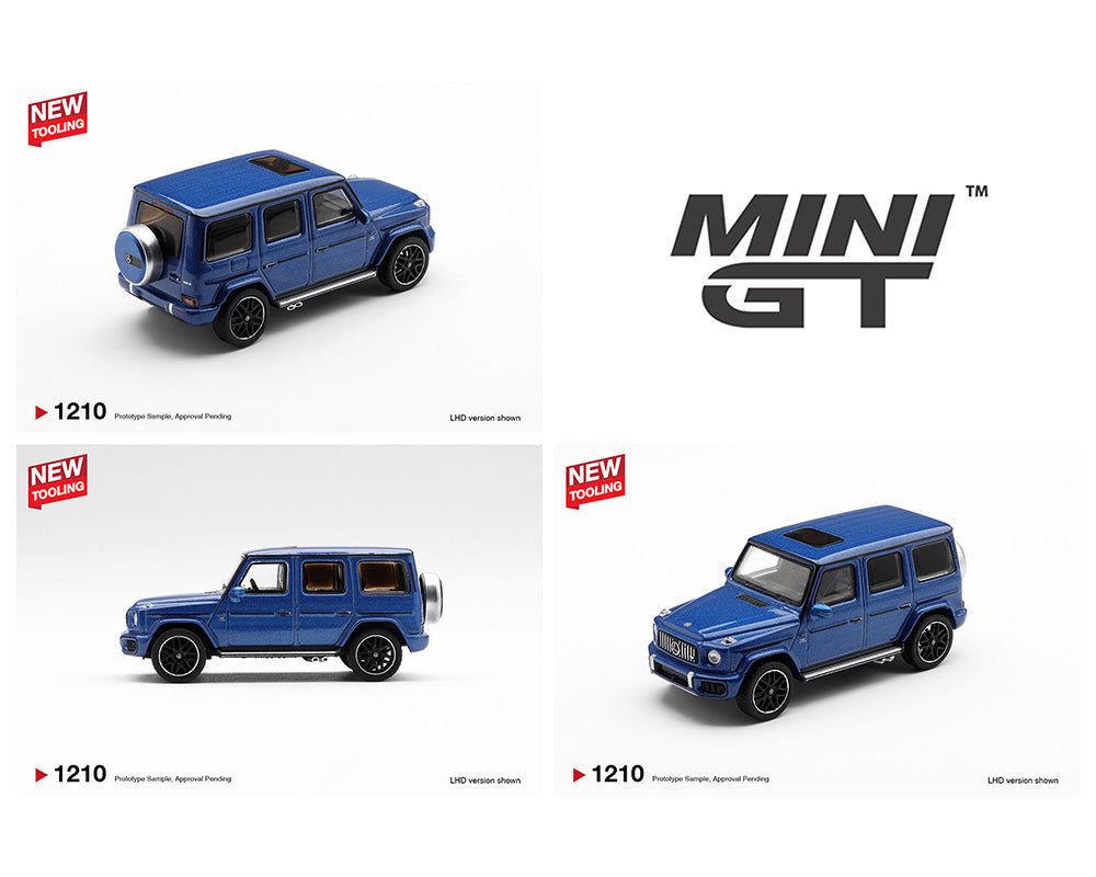 [Preorder] Mini GT: Mercedes-AMG G 63 Dark Blue Metallic