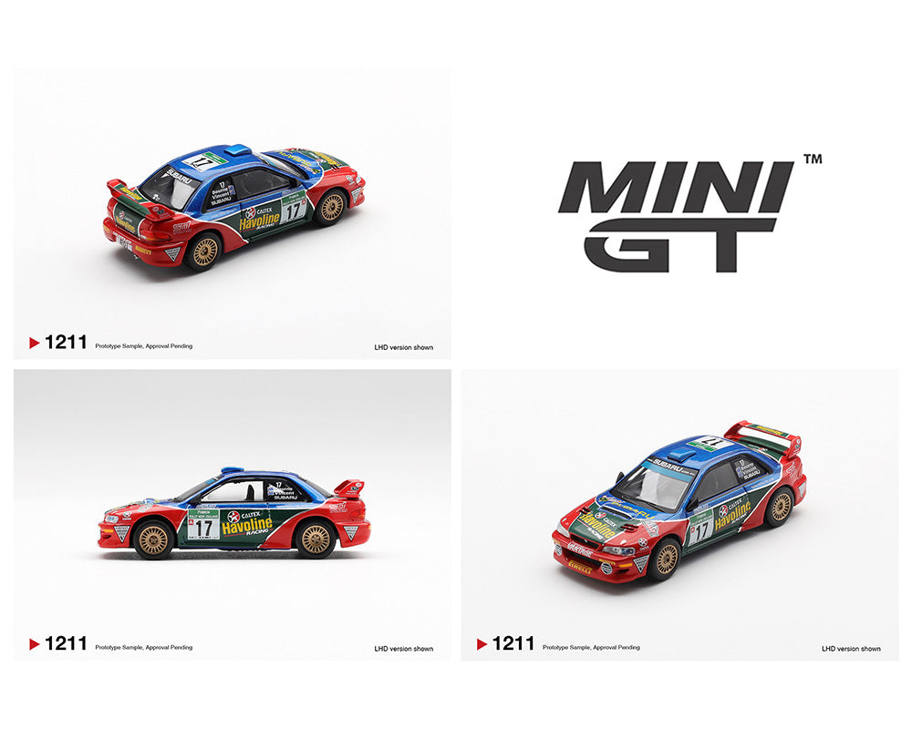 [Preorder] Mini GT: Subaru Impreza WRC98 #17 2000 Rally New Zealand