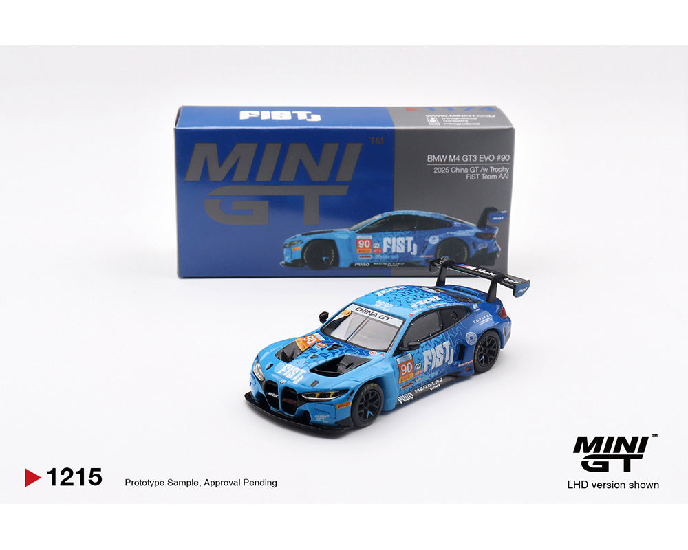 [Preorder] Mini GT: BMW M4 GT3 EVO #90 FIST Team AAI 2025 China GT LHD/ China Exclusives