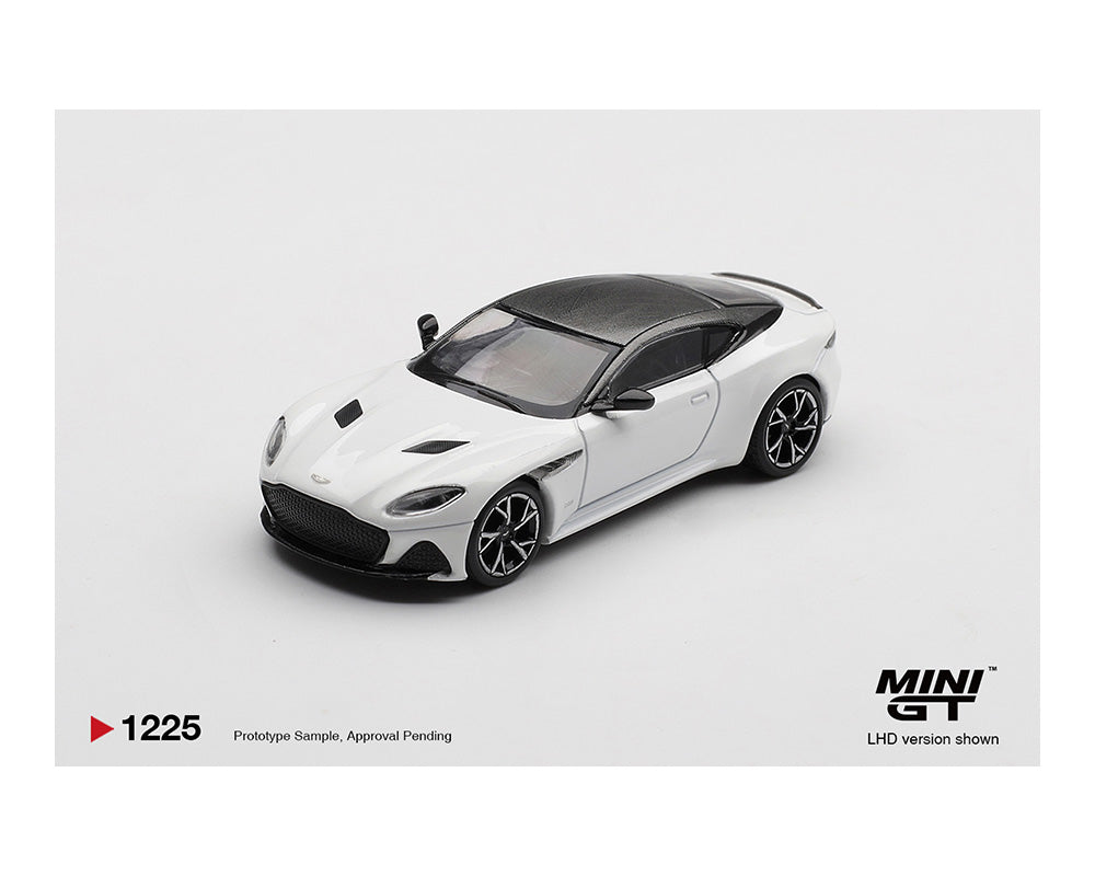 [Preorder] Mini GT: Aston Martin DBS Stratus – White