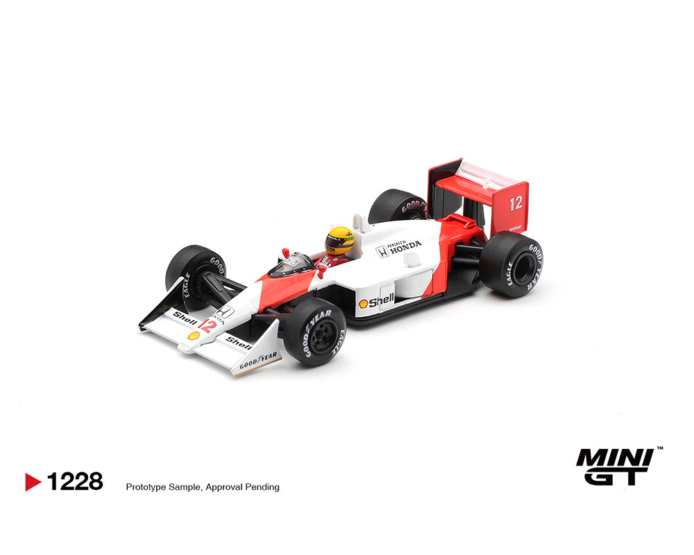 [Preorder] Mini GT: McLaren MP4/4 #12 Ayrton Senna 1988 Canadian Grand Prix Winner – Limited Edition