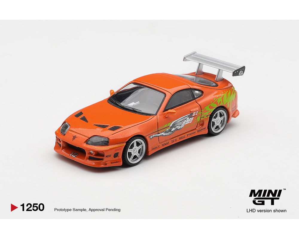 [Preorder] Mini GT: Fast & Furious Toyota Supra BOMEX ” The Fast and the Furious” Brian O’Conner – Limited Edition