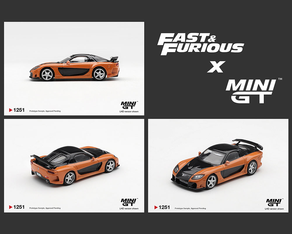 [Preorder] Mini GT: Mazda RX-7 VeilSide Fortune “The Fast and the Furious Tokyo Drift” Han Seoul-Oh- Limited Edition